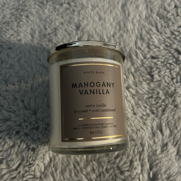 Mahogany Vanilla 1 Wick Bath and Body works signature scents candle line - Picture 2 of 5